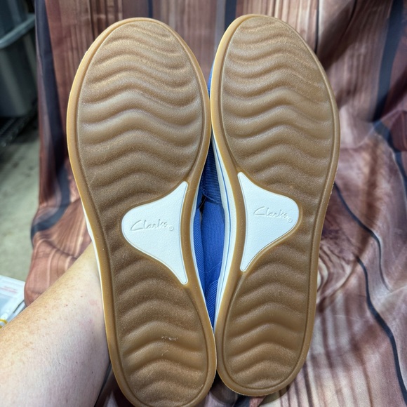 Clark’s Blue Cloudsteppers Slip On Size 9.5 - Picture 6 of 6